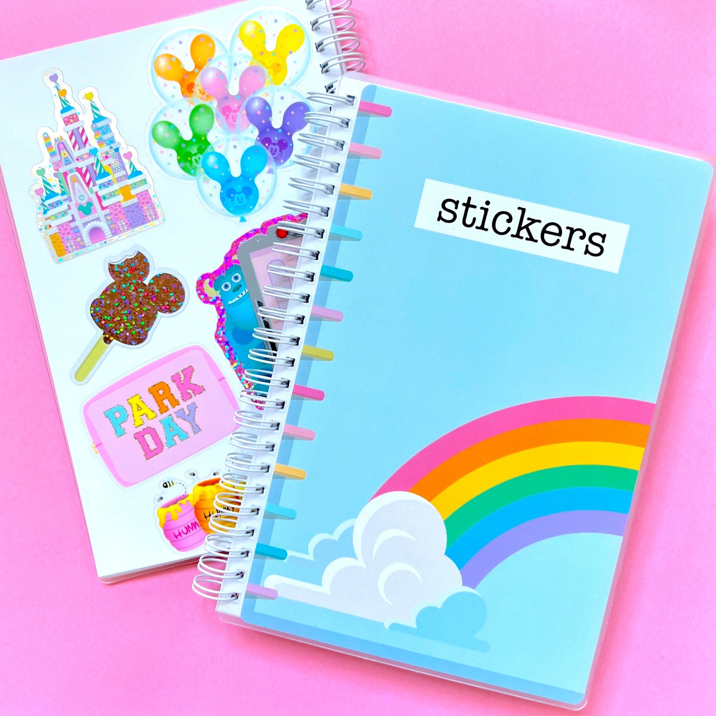 how to: REUSABLE STICKER ALBUM, all the leftover stickers