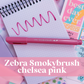 PEN - Zebra Smokybrush Pink