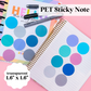 Transparent Sticky Notes - 1.6 x1.6 (ERAS Circles)