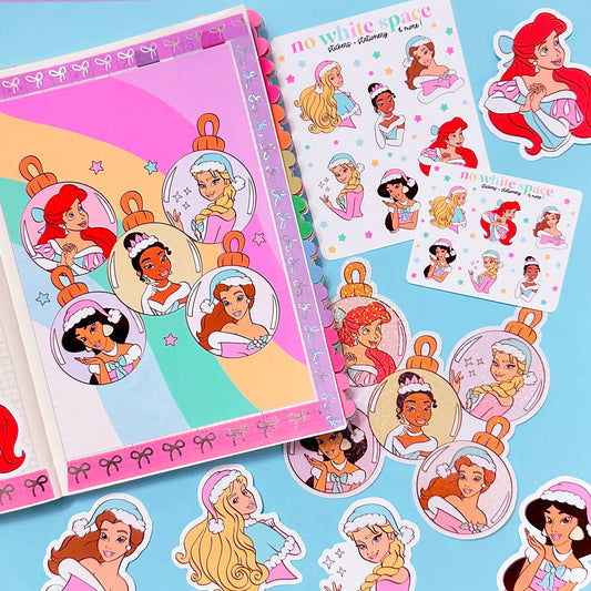 Paper Sticker EXTRAS - Winter Princesses