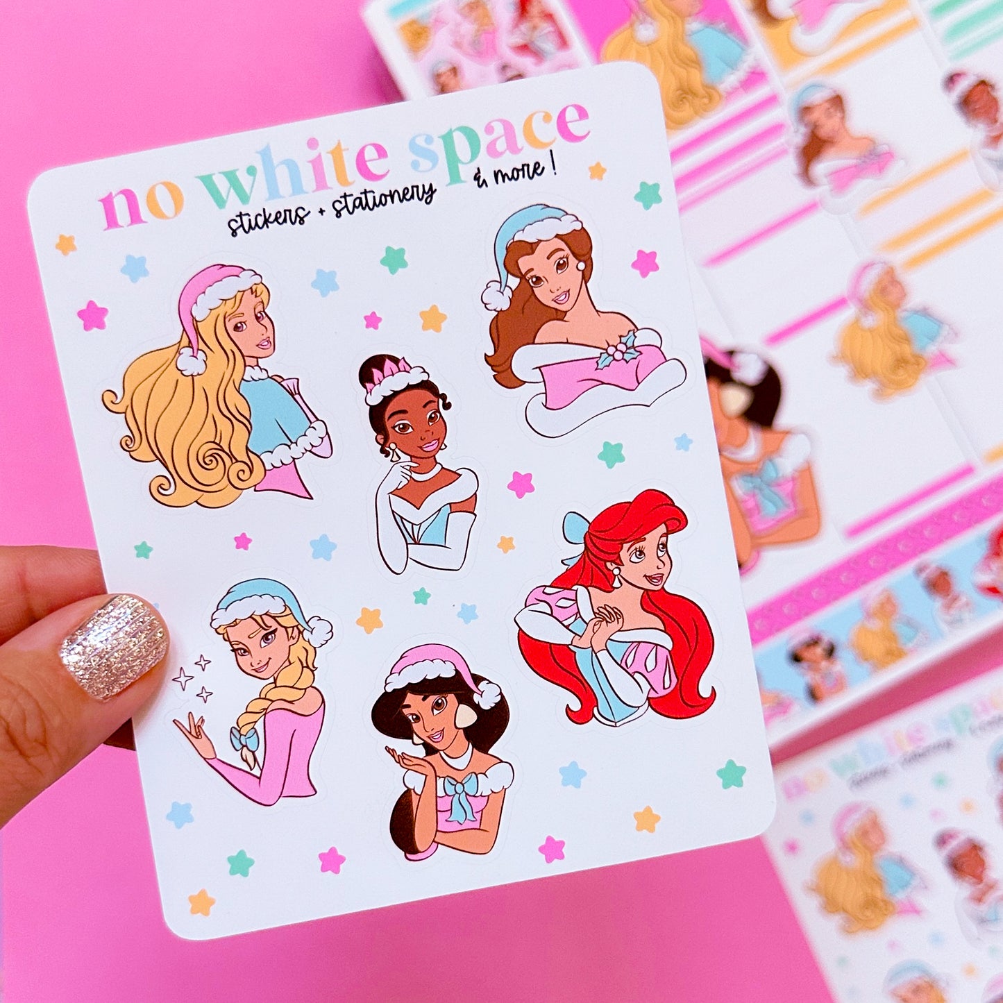 Paper Sticker EXTRAS - Winter Princesses