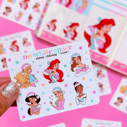 Paper Sticker EXTRAS - Winter Princesses