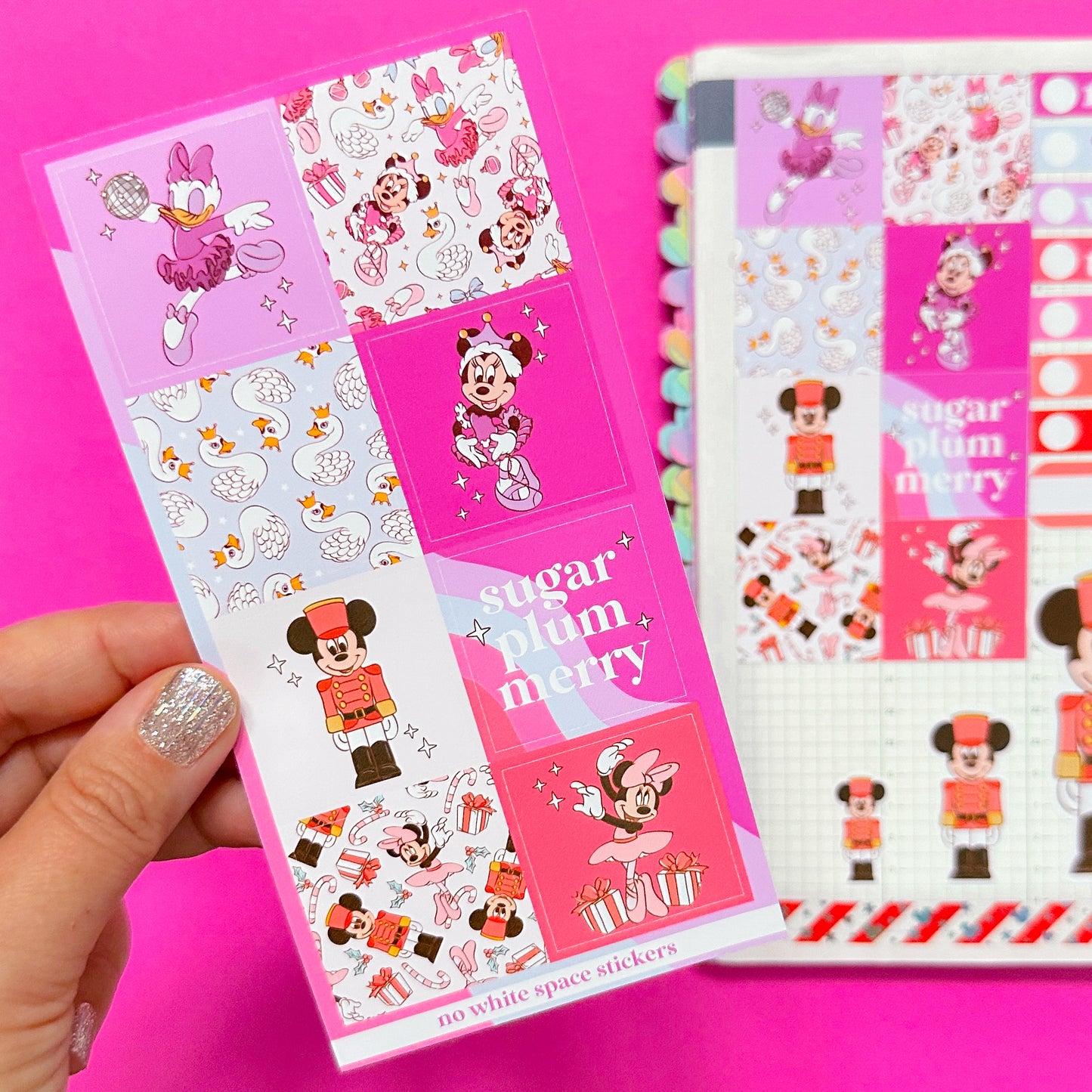 Mini Planner Stickers (Hobonichi Cousin 1.3") - Ballerina Besties