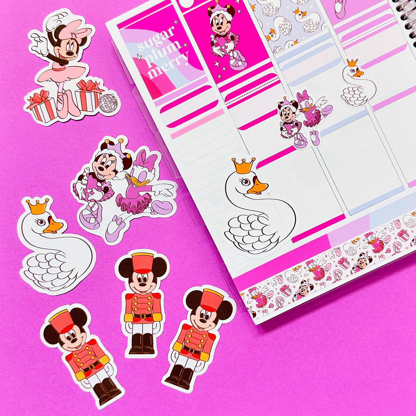 Paper Sticker EXTRAS - Ballerina Besties