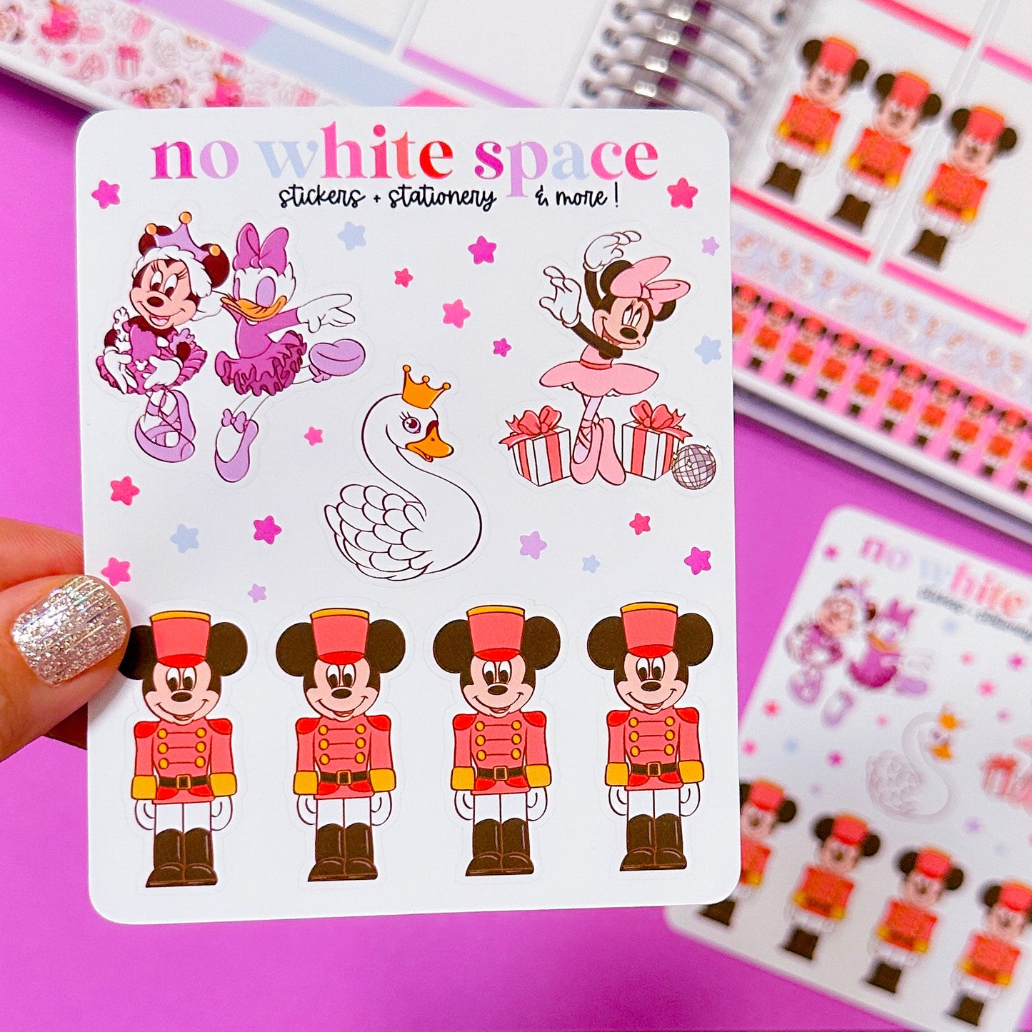 Paper Sticker EXTRAS - Ballerina Besties