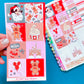 Mini Planner Stickers (Hobonichi Cousin 1.3") - Gingerbread Jolly