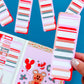 Mini Planner Stickers (Hobonichi Cousin 1.3") - Gingerbread Jolly