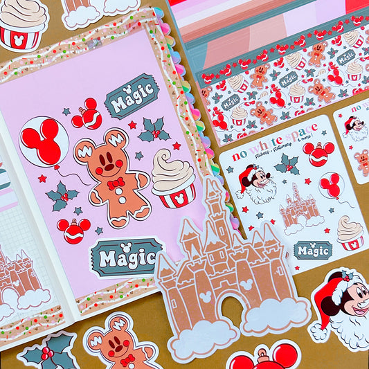 Paper Sticker EXTRAS - Gingerbread Jolly