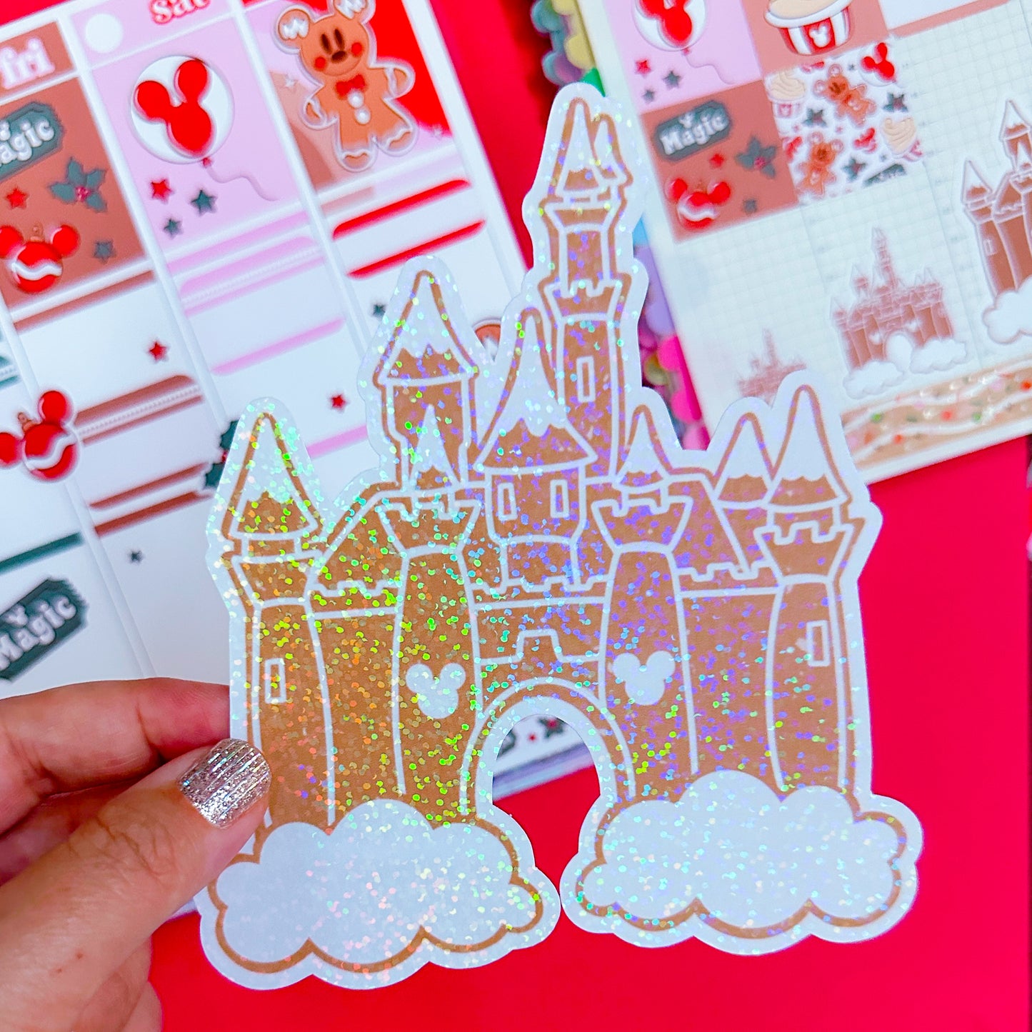 Paper Sticker EXTRAS - Gingerbread Jolly