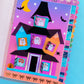 5"x7" Interactive Full Page Sticker - Haunted House + Ghostie 2.0