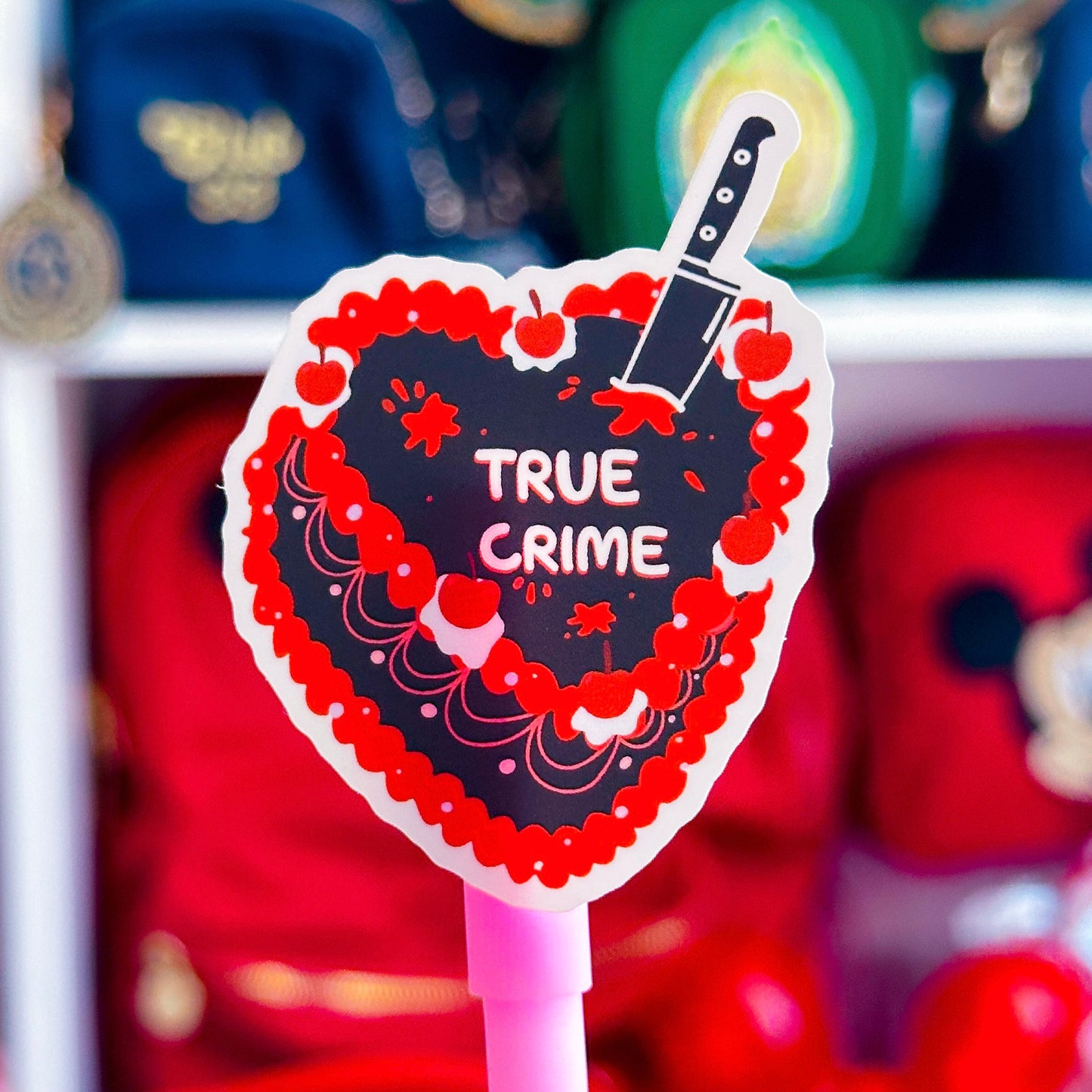 Vinyl Waterproof Sticker - True Crime Treat