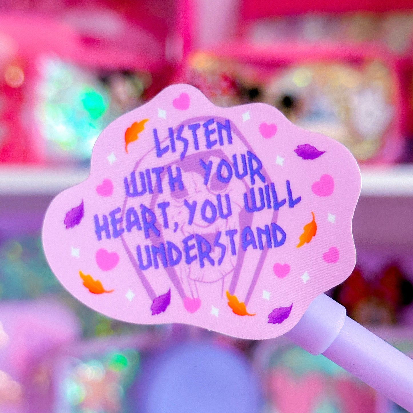 Waterproof Sticker - (Pocahontas) Listen With Your Heart