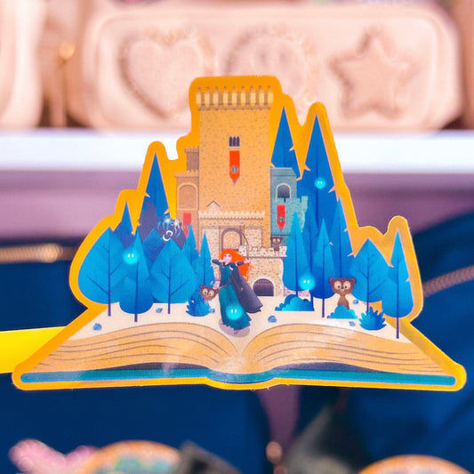 Waterproof Sticker - (Merida) Storybook