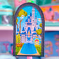 Waterproof Sticker - Castle Window (Cinderella)