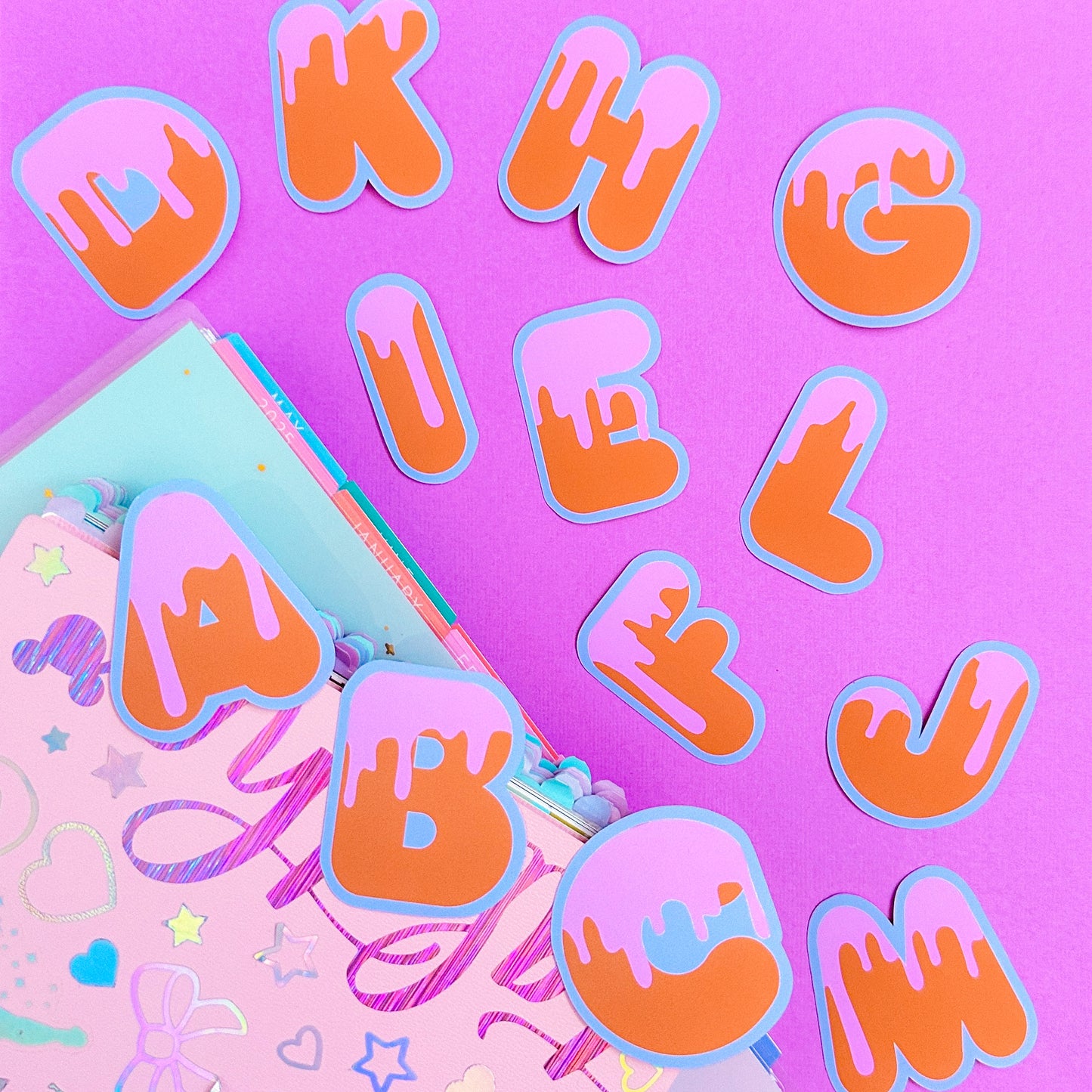 YOUR CHOICE *FREEBIE* - Pink Cookie Letters [1 per person, per day, per order]