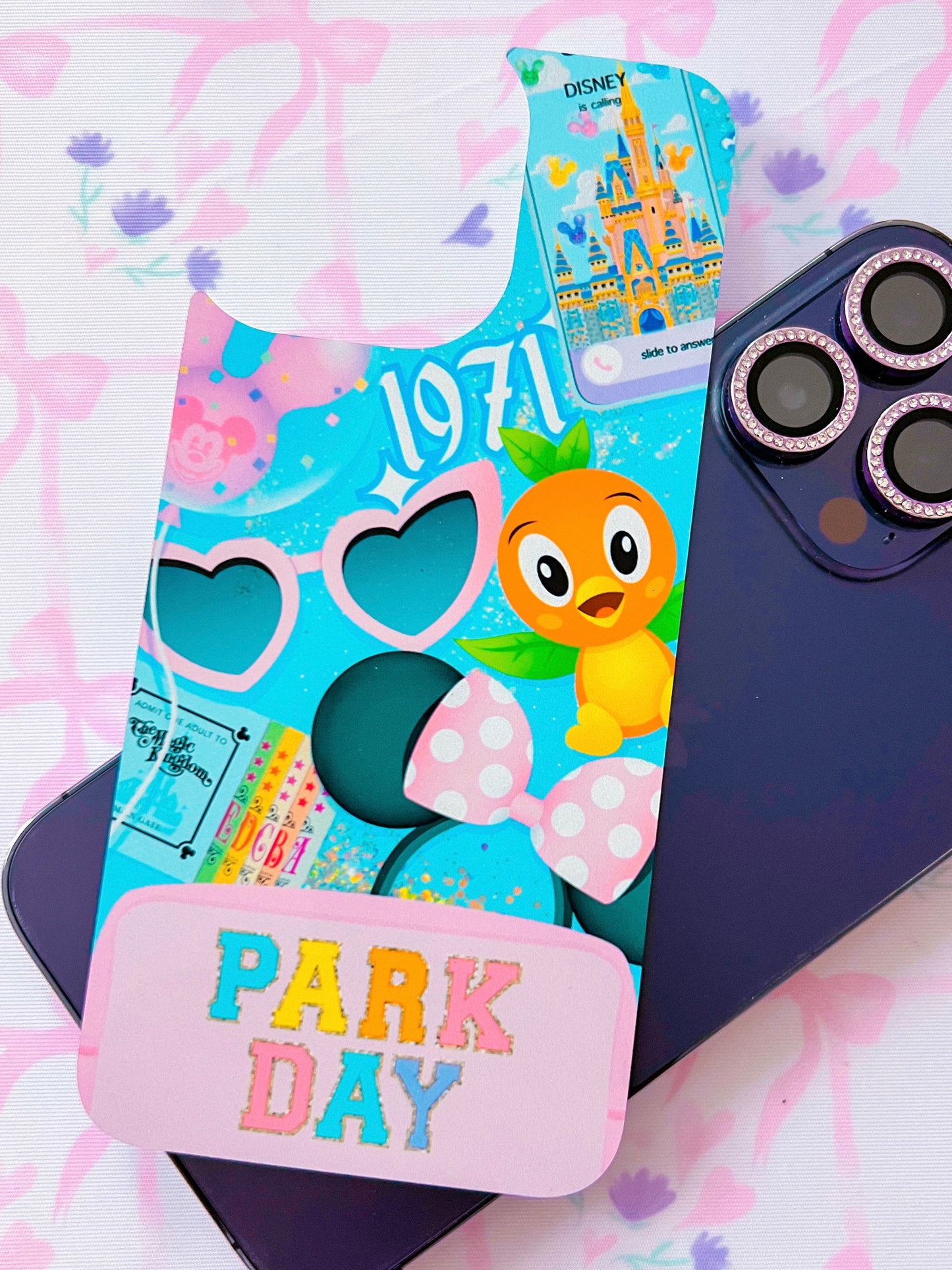 Phone Case Insert (ONLY) - Magic Kingdom