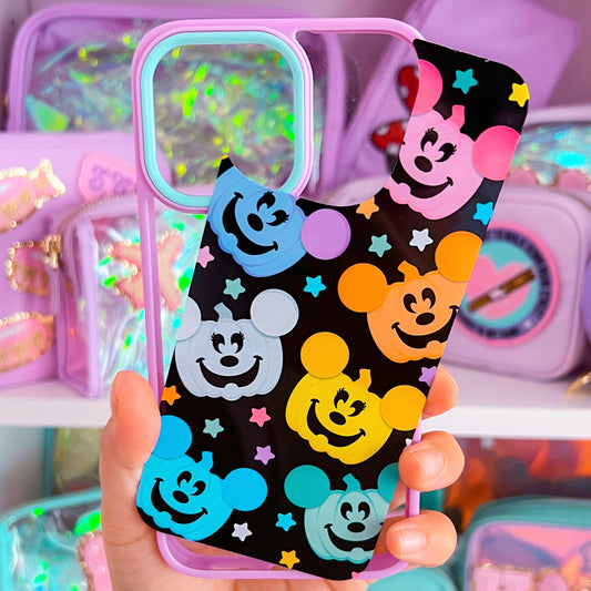 Phone Case Insert (ONLY) - Rainbow Pumpkins