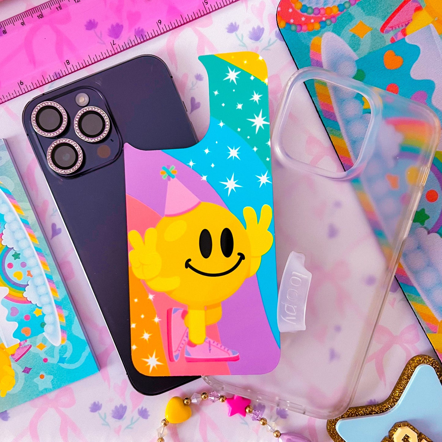 Phone Case Insert (ONLY) - Birthday Gumball Guy