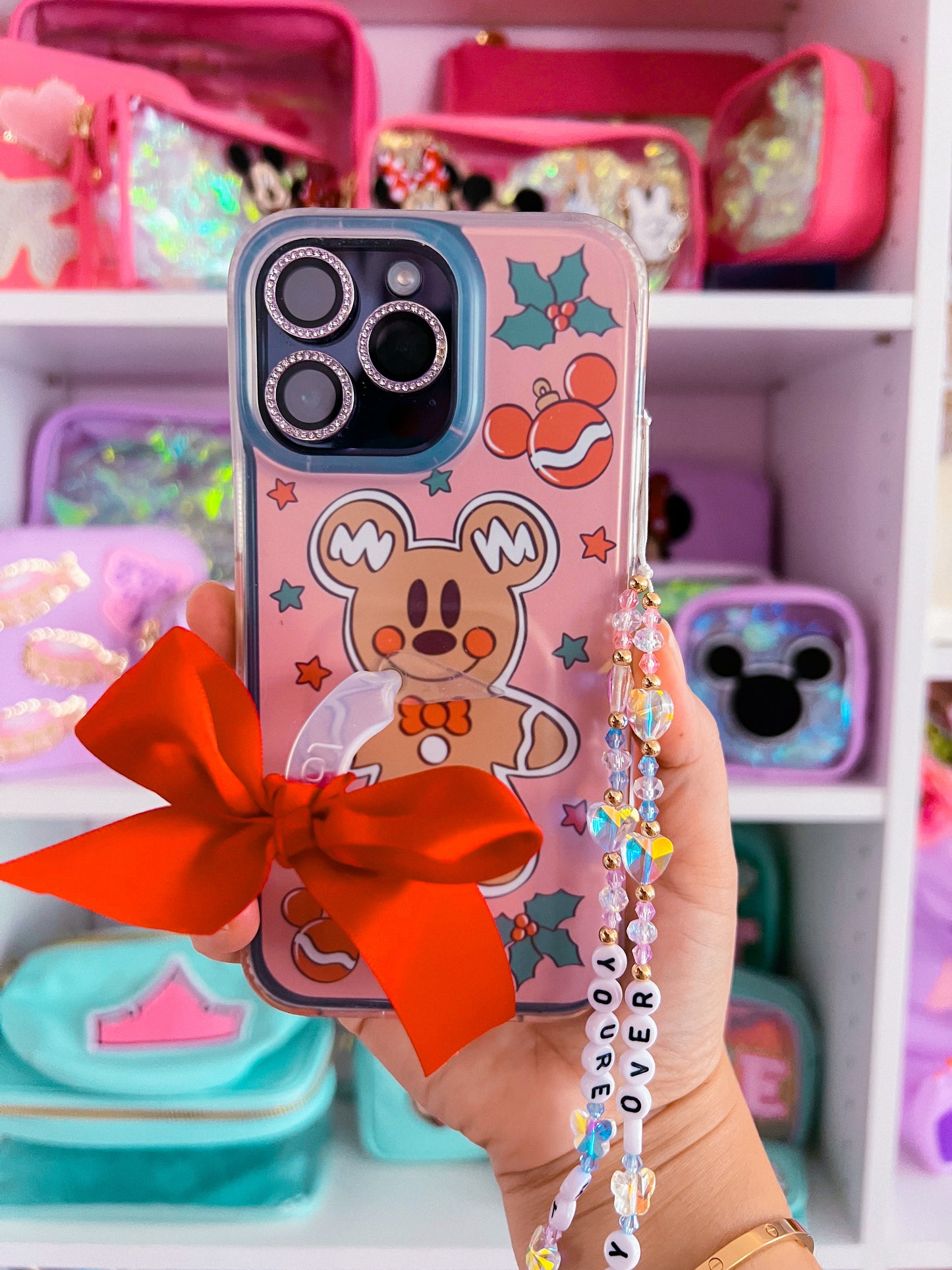 Phone Case Insert (ONLY) - Gingerbread Jolly