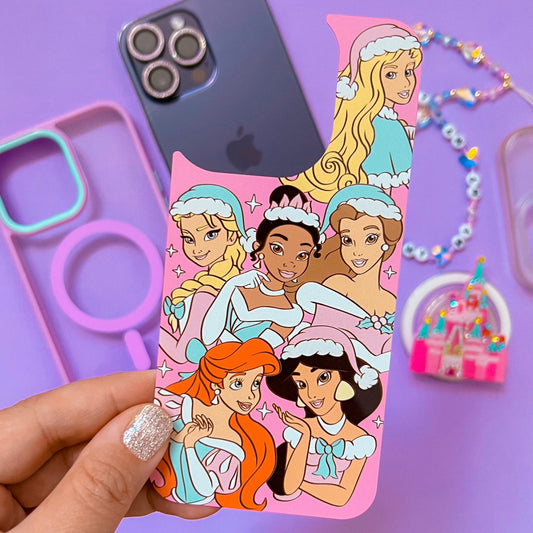 Phone Case Insert (ONLY) - Winter Princesses