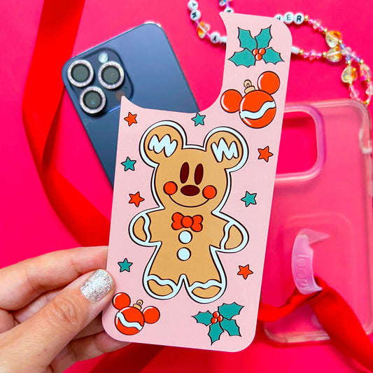 Phone Case Insert (ONLY) - Gingerbread Jolly