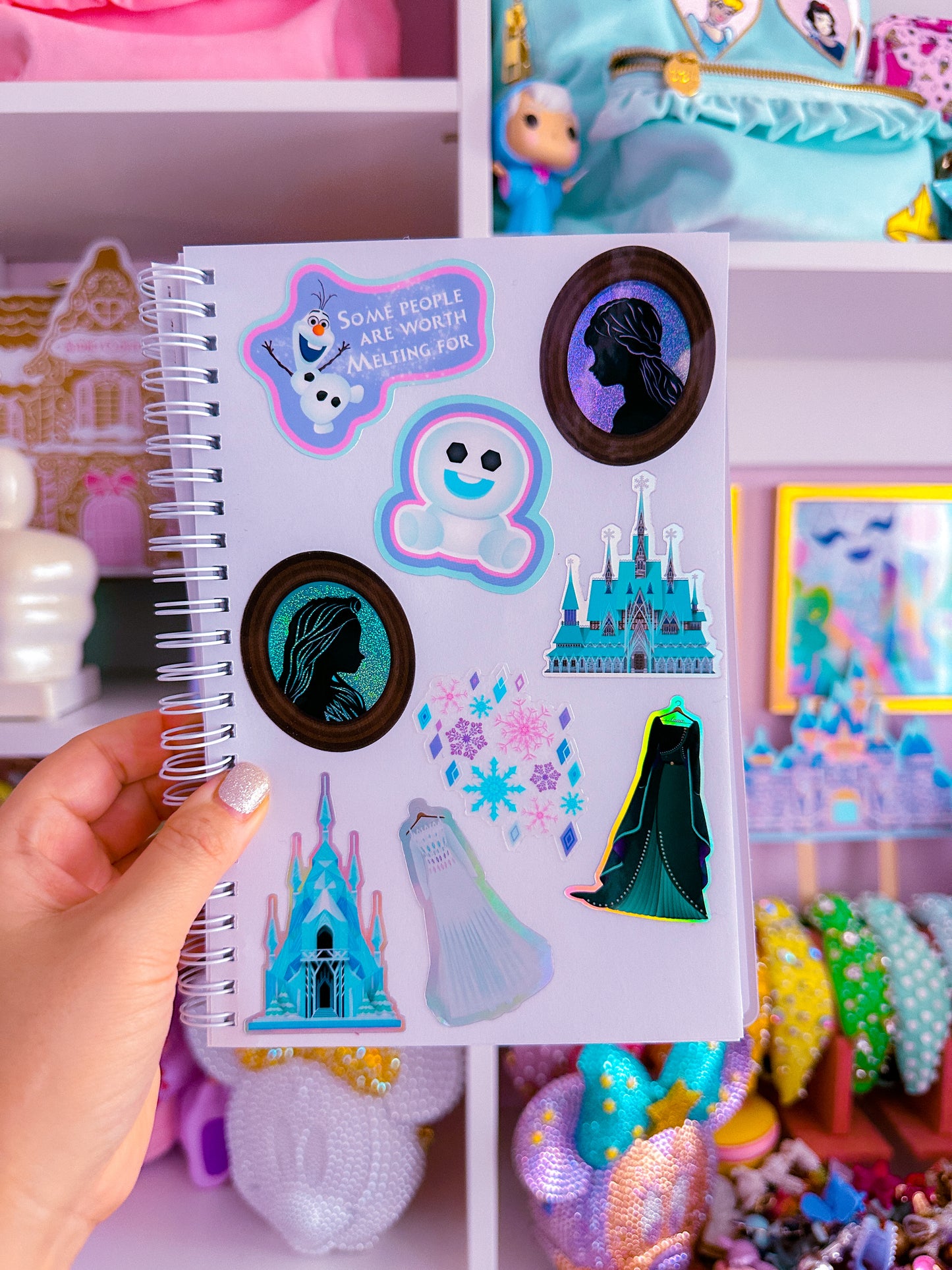 Waterproof Sticker - (Frozen) Melting Snowman