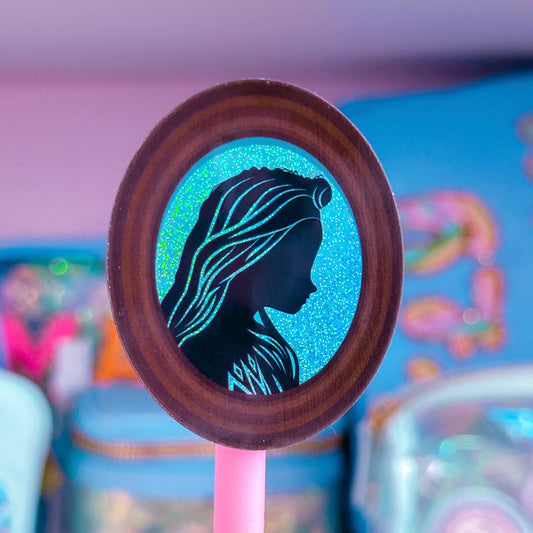 Waterproof Sticker - (Frozen) Princess Profile (Elsa)