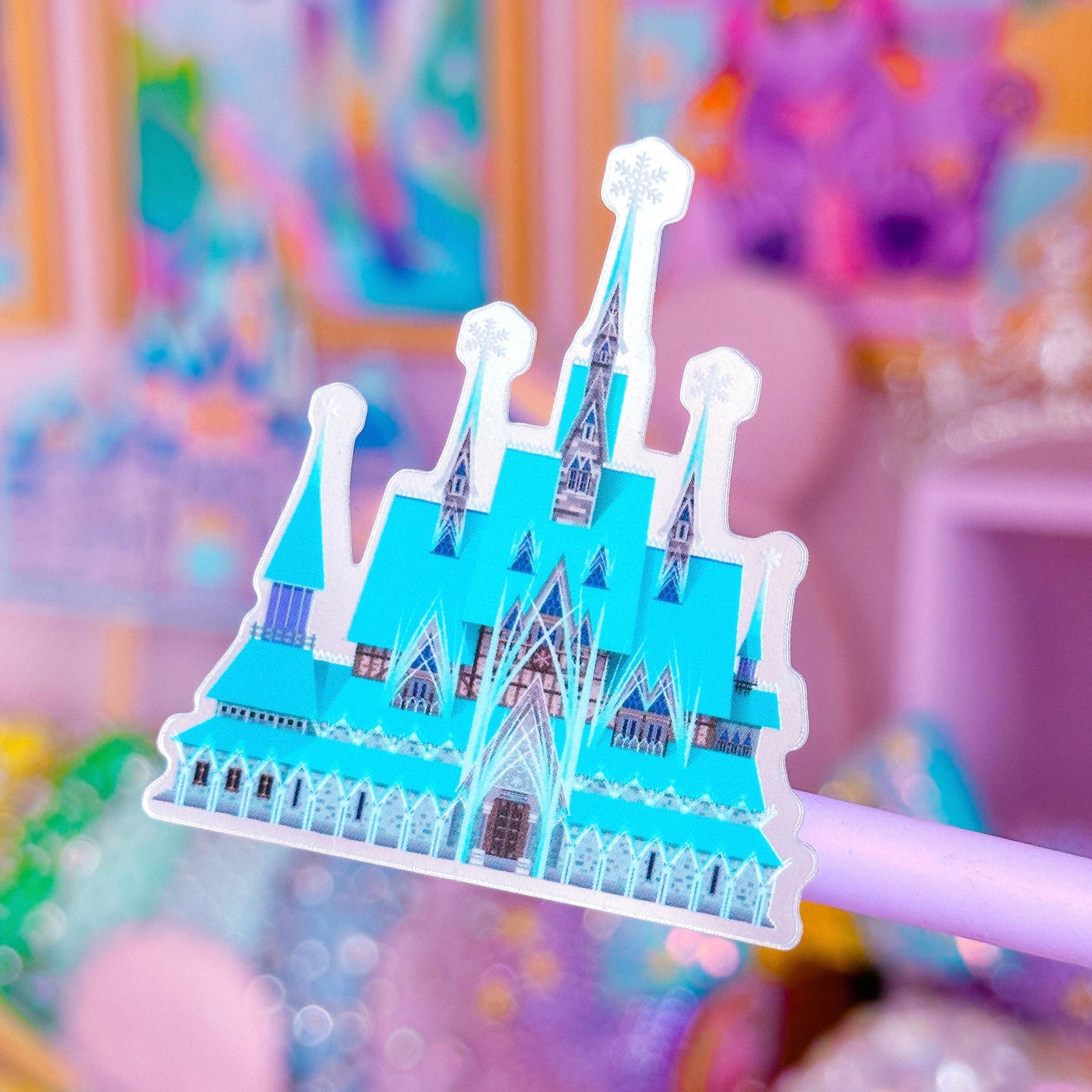 Waterproof Sticker - (Frozen) Arendalle Castle