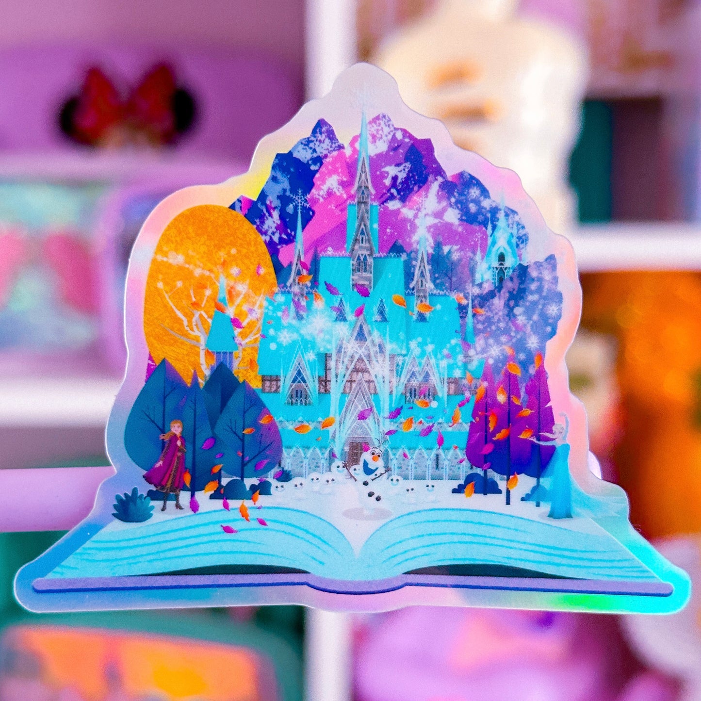 Waterproof Sticker - (Frozen) Storybook