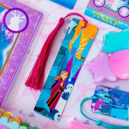 Metal Bookmark - Princess Profile (Frozen / Anna)