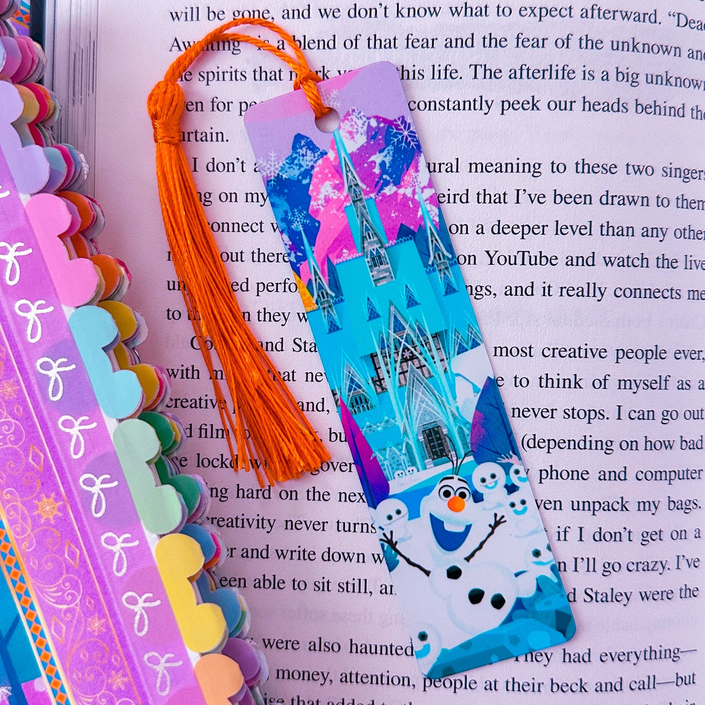 Metal Bookmark - Princess Profile (Frozen / Olaf)