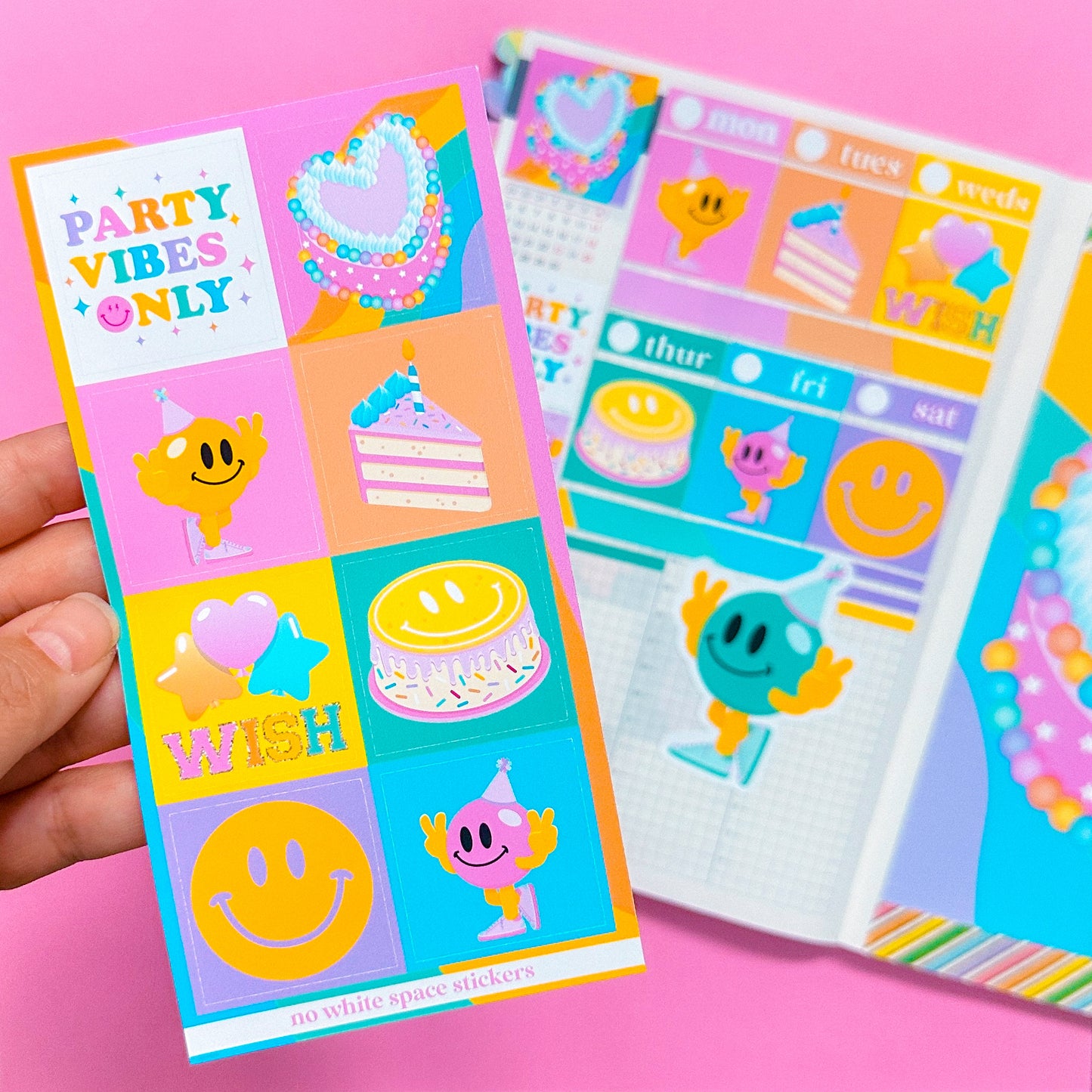 Mini Planner Stickers (Hobonichi Cousin 1.3") - Birthday Celebration