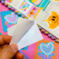 Mini Paper Sticker Notes (Set of 6) - Heart Cakes