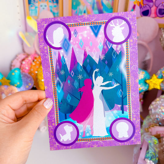 5x7 Pearlescent Art Card - Storybook Cover (Frozen)