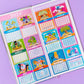 *****UPDATED 2025**** Calendar Storybook Collection - WEEKS Full Page Sticker