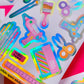 FOILED Paper Deco Stickers - Craft Supplies