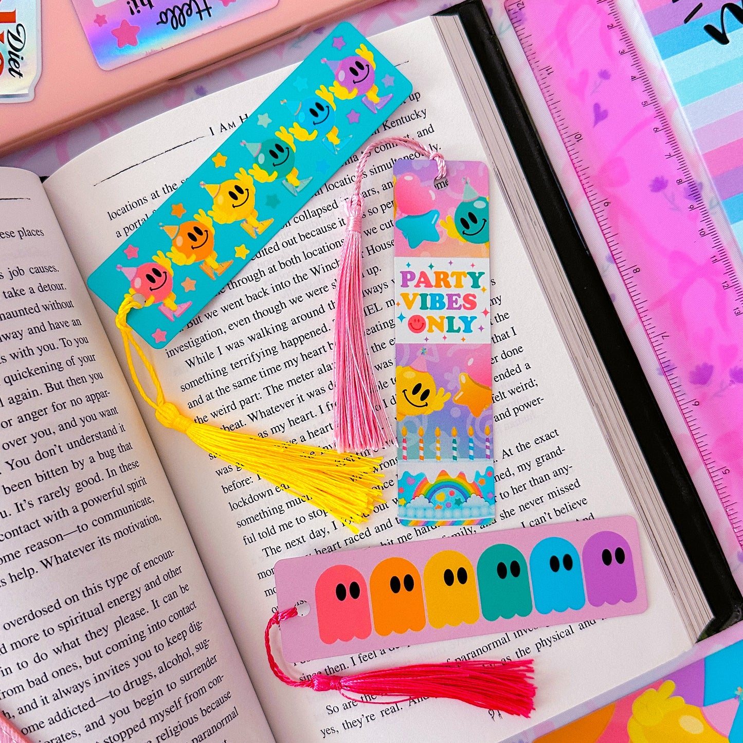 Metal Bookmark - Birthday Celebration