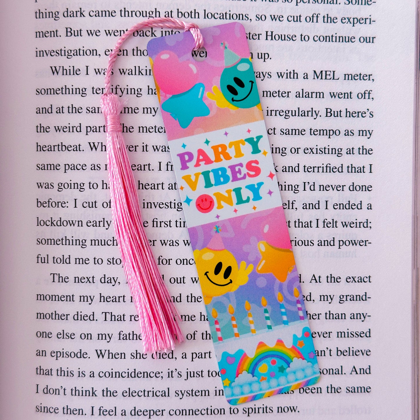 Metal Bookmark - Birthday Celebration