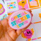 Acrylic Clip (LARGE) - Official Sticker Lover