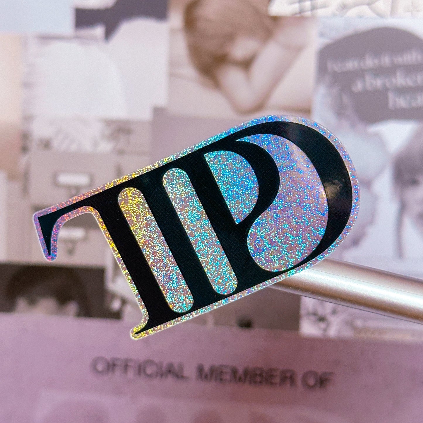 Glitter Waterproof Sticker - TTPD