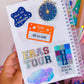 Glitter Waterproof Sticker - Lover Theory House