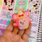 Acrylic Clip (LARGE) - Cupcake Minnie