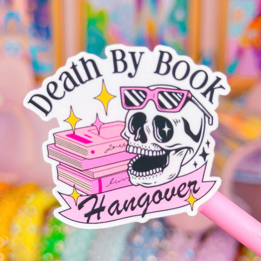 Vinyl Waterproof Sticker - Book Hangover