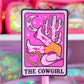 Vinyl Waterproof Sticker - Cowgirl Card