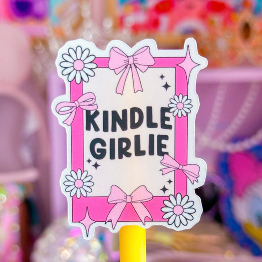 Vinyl Waterproof Sticker - Kindle Girlie