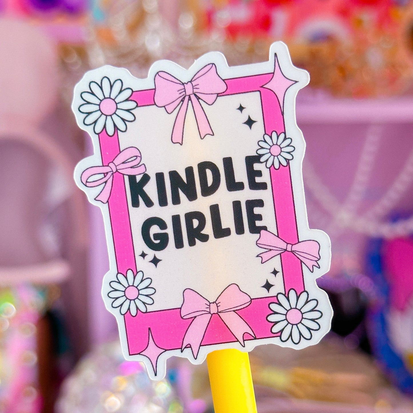 Vinyl Waterproof Sticker - Kindle Girlie