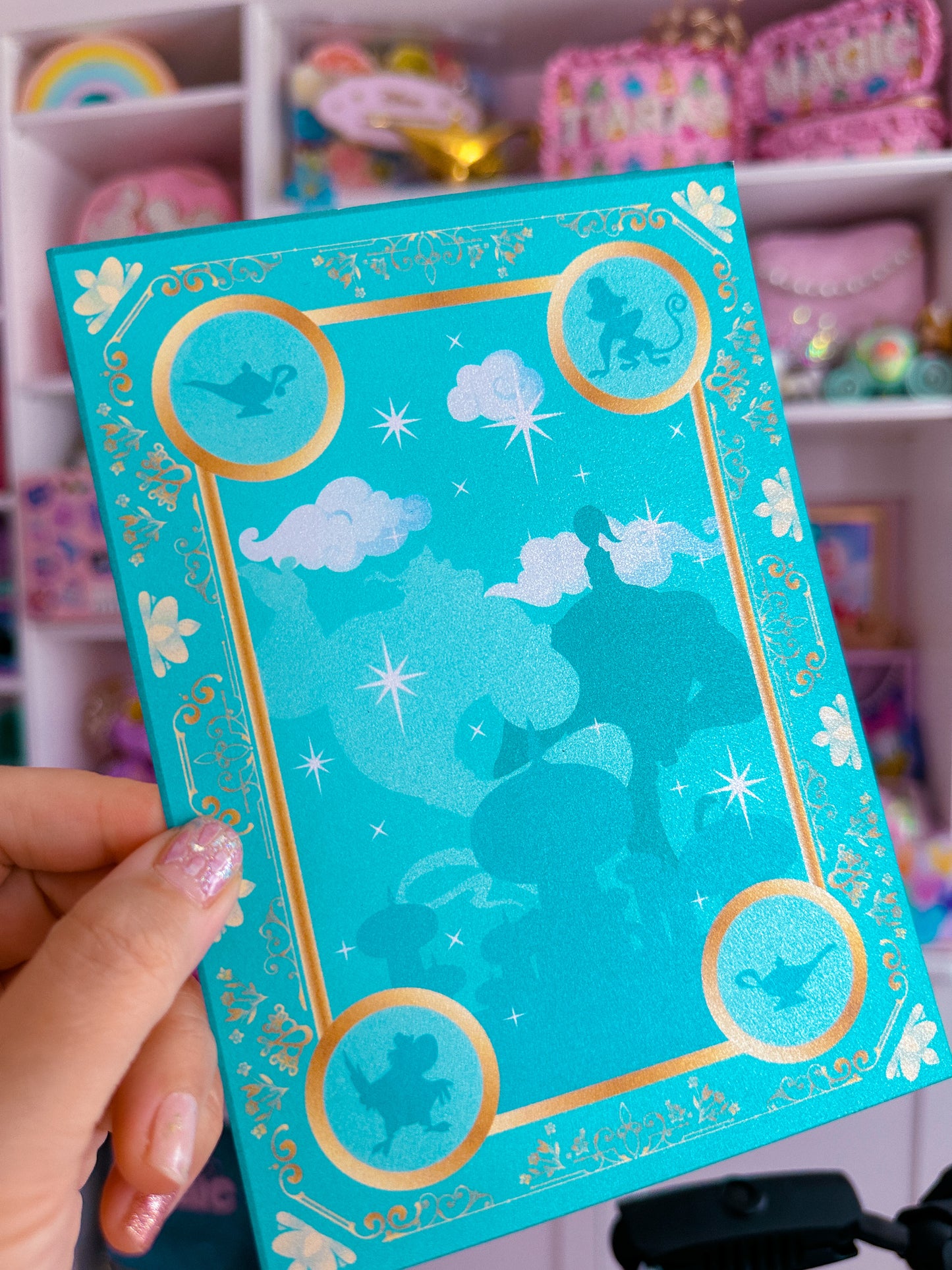 5x7 Pearlescent Art Card - Storybook Cover Jasmine