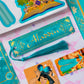 Metal Bookmark - Storybook Book Spine (Jasmine)