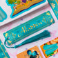 Metal Bookmark - Storybook Book Spine (Jasmine)