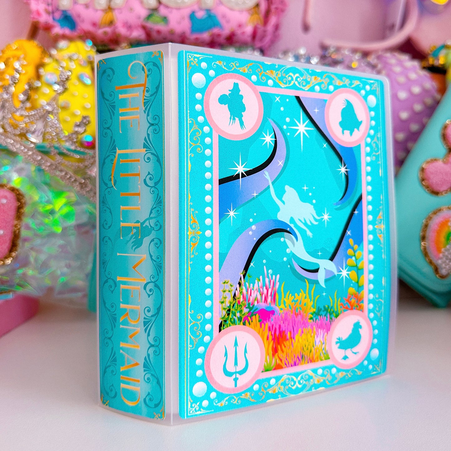 4x6 Sticker / Photo Album - Storybook Cover (Ariel)